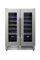 Thor Kitchen Built-in Dual Zone Wine Cooler with 42-Bottle Capacity TWC2402