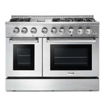 Thor Kitchen 48-Inch 6.7 cu. ft. Dual Fuel Range in Stainless Steel HRD4803U