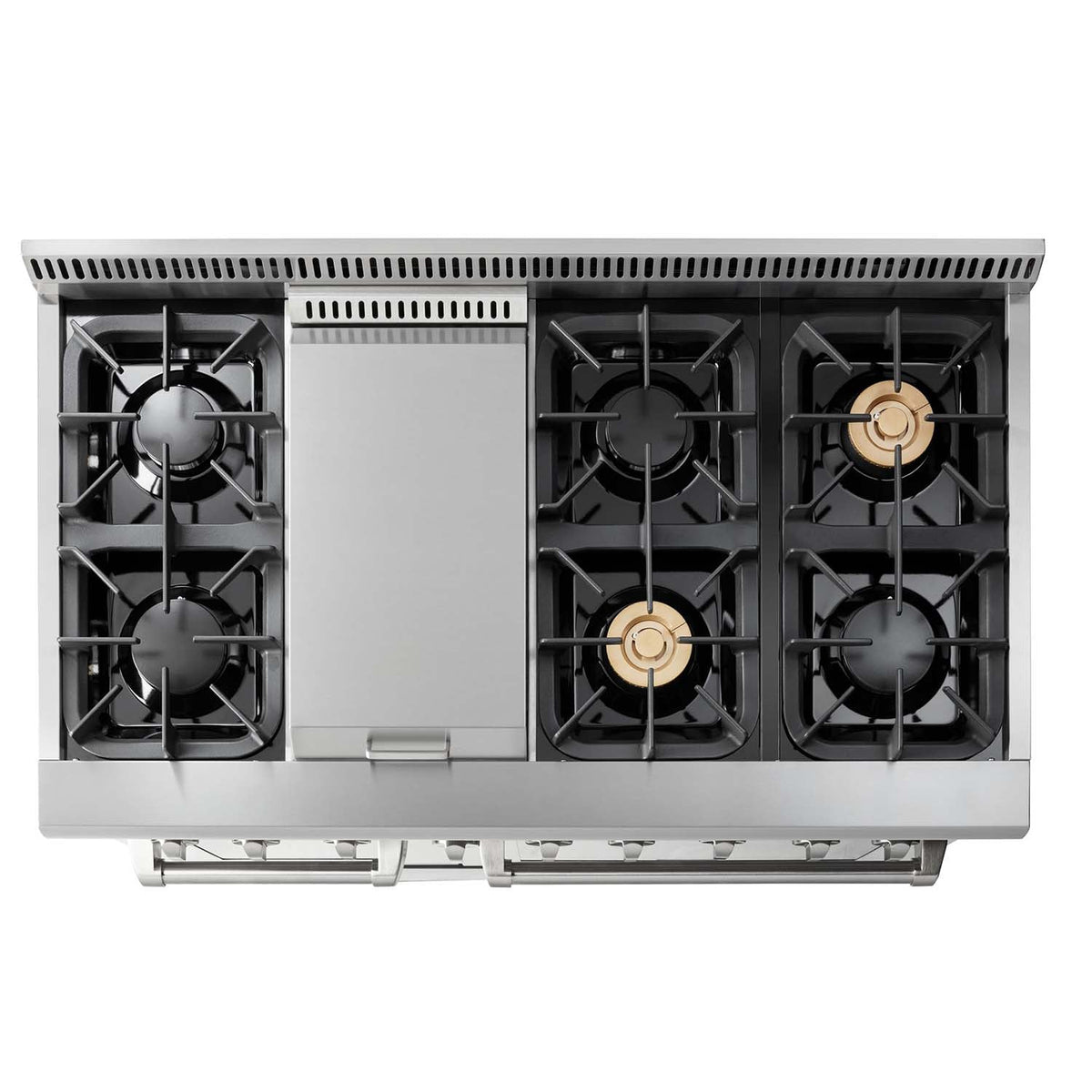 Thor Kitchen 48-Inch 6.7 cu. ft. Dual Fuel Range in Stainless Steel HRD4803U
