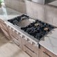 Thor Kitchen 48-Inch Gas RangeTop in Stainless Steel with 6 Burners Including Power Burners and Griddle HRT4806U