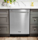 Thor Kitchen 5-Piece Appliance Package - 36-Inch Gas Range, French Door Refrigerator, Pro-Style Wall Mount Hood, Dishwasher, and Wine Cooler in Stainless Steel