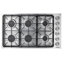 Thor Kitchen 5-Piece Pro Appliance Package - 36-Inch Gas Cooktop, Electric Wall Oven, Pro-Style Wall Mount Hood, Dishwasher, & Refrigerator in Stainless Steel
