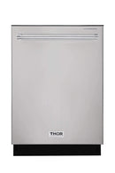 Thor Kitchen 6-Piece Pro Appliance Package - 30-Inch Gas Cooktop, Electric Wall Oven, Wall Mount Hood, Refrigerator, Dishwasher, & Microwave Drawer in Stainless Steel