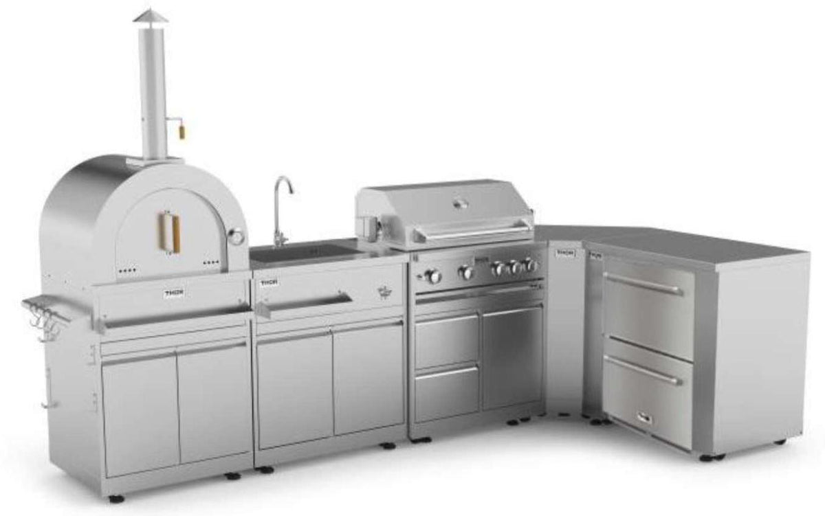 Thor Kitchen Outdoor Kitchen Corner Cabinet Module MK06SS304