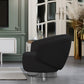 Whiteline Modern Living Erzin Swivel Accent Chair - CH1758F - MyBBQDirect