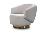 Whiteline Modern Living Erzin Swivel Accent Chair - CH1758F - MyBBQDirect