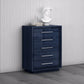 Whiteline Modern Living Alexander Chest of Drawers - CD1937-BLU