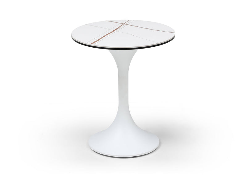 Whiteline Modern Living Amarosa Side Table - ST1719-WHT