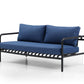 Whiteline Modern Living  Andrea 4-Pieces Outdoor Lounge Set in Blue Color - COL1833 - MyBBQDirect
