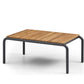 Whiteline Modern Living  Andrea 4-Pieces Outdoor Lounge Set in Blue Color - COL1833 - MyBBQDirect