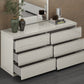 Whiteline Modern Living Anna Double Dresser - DR1207D - MyBBQDirect