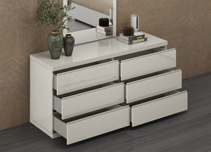 Whiteline Modern Living Anna Double Dresser - DR1207D - MyBBQDirect