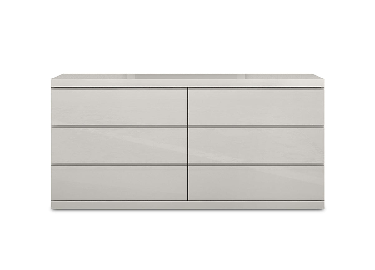 Whiteline Modern Living Anna Double Dresser - DR1207D - MyBBQDirect