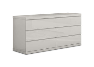 Whiteline Modern Living Anna Double Dresser - DR1207D - MyBBQDirect