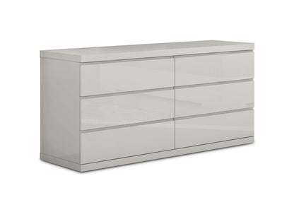 Whiteline Modern Living Anna Double Dresser - DR1207D - MyBBQDirect