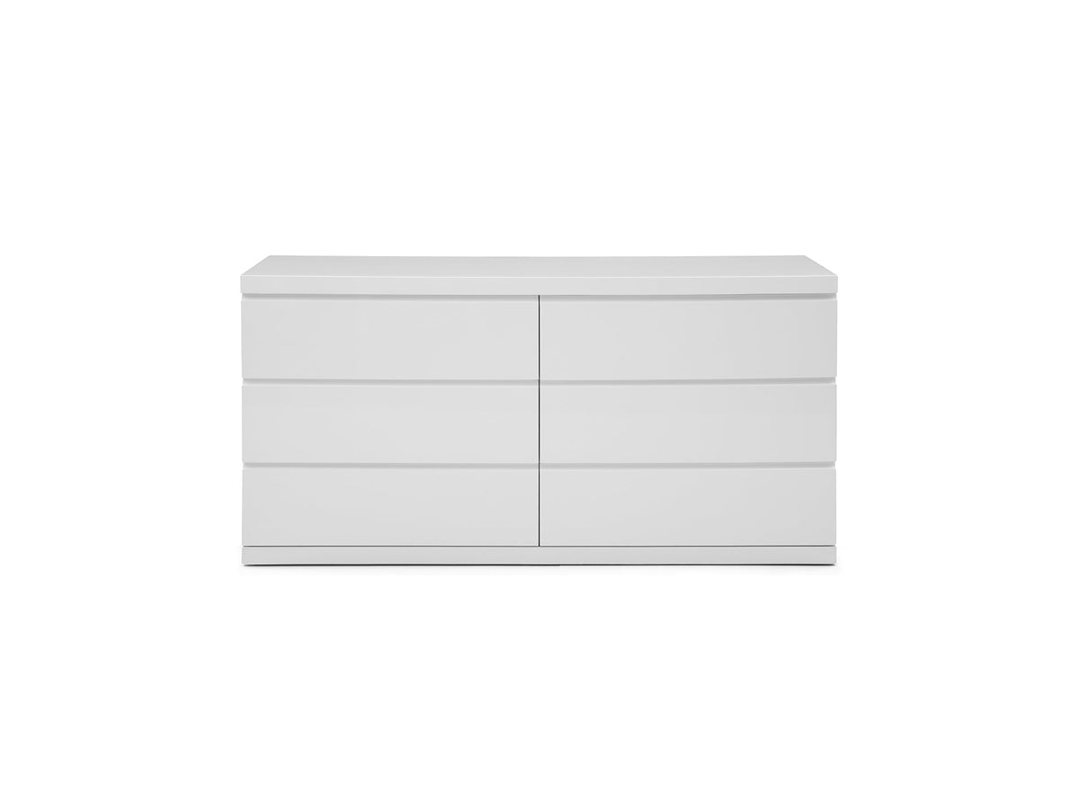 Whiteline Modern Living Anna Double Dresser - DR1207D - MyBBQDirect