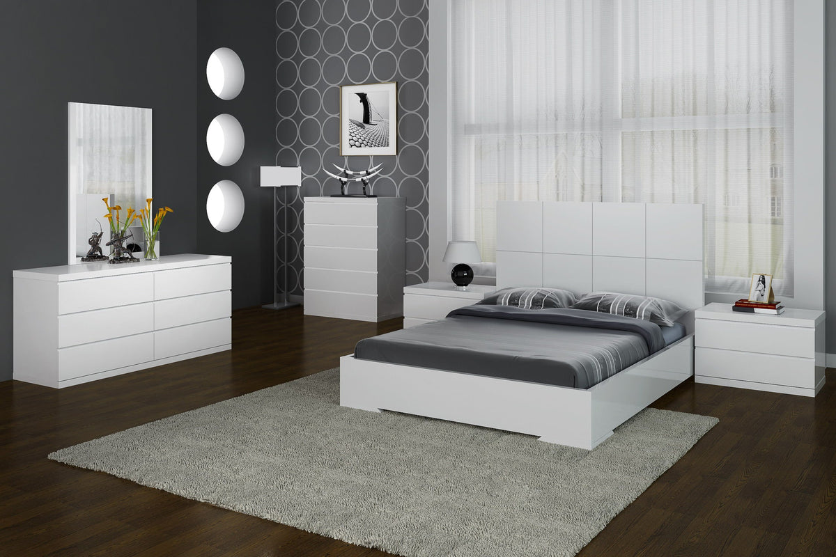 Whiteline Modern Living Anna Double Dresser - DR1207D - MyBBQDirect