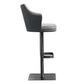 Whiteline Modern Living Baxter Barstool - BS2006P-LGRY/DGRY