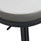 Whiteline Modern Living Baxter Barstool - BS2006P-LGRY/DGRY