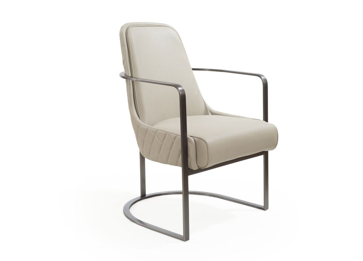 Whiteline Modern Living Bea Armchair - CH1949P-LGRY - MyBBQDirect