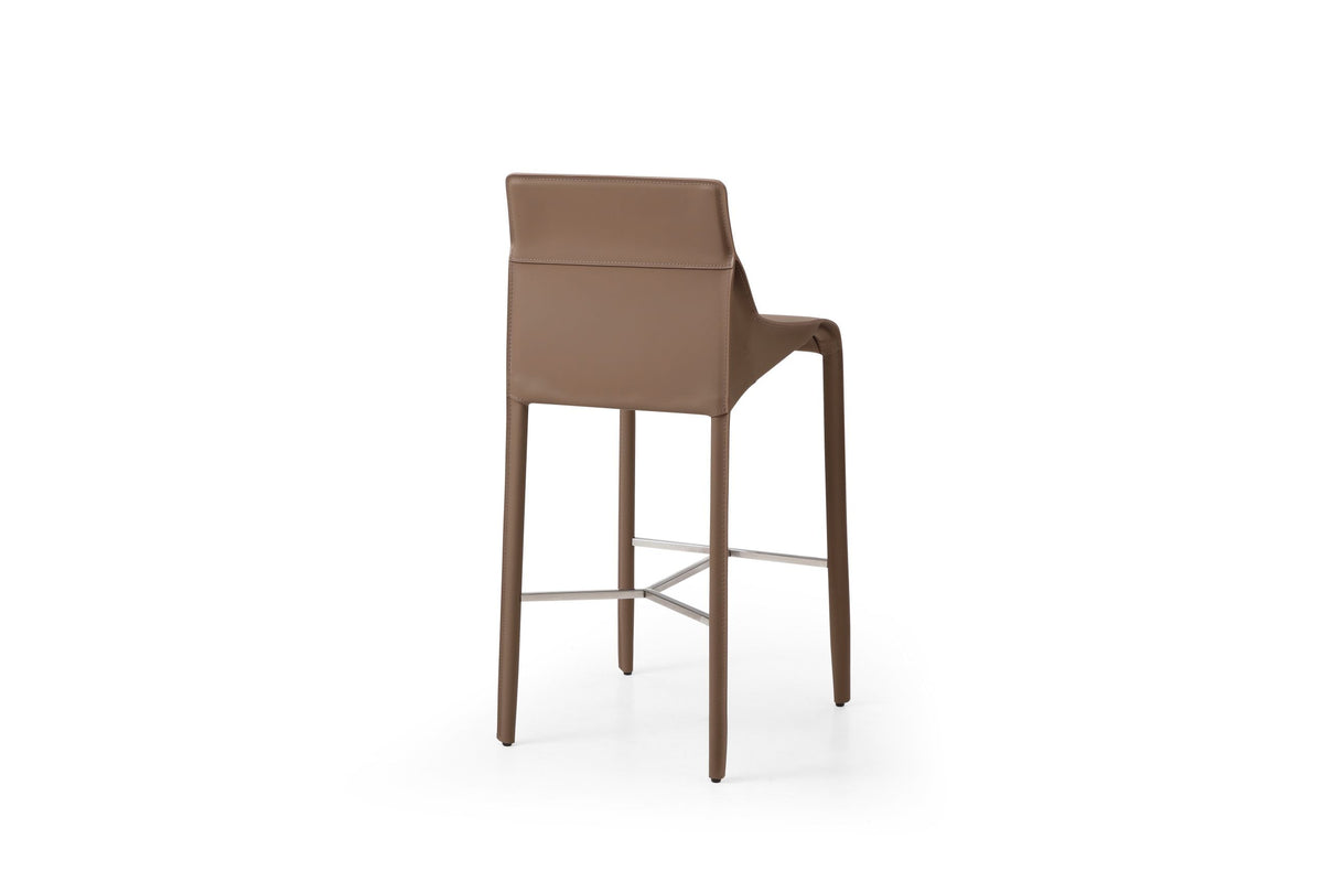 Whiteline Modern Living Emory Barstool - BS1881P-GRY - MyBBQDirect