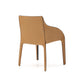 Whiteline Modern Living Emory Dining Armchair - DAC1881P-BLK/BRN