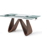 Whiteline Modern Living Emory Extendable Dining Table - DT1881-WLT - MyBBQDirect