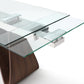 Whiteline Modern Living Emory Extendable Dining Table - DT1881-WLT - MyBBQDirect