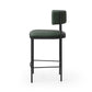 Whiteline Modern Living Envie Counter Stool - BS1821P-GRN
