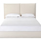 Whiteline Modern Living Eric Queen Bed in Beige Color - BQ2011F - MyBBQDirect