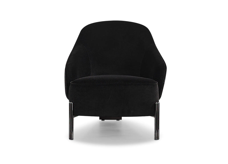 Whiteline Modern Living Favori Accent Armchair - CH1840-BLK