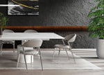 Whiteline Modern Living Geneva Dining Chair - DC1640-GRY - MyBBQDirect