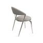 Whiteline Modern Living Geneva Dining Chair - DC1640-GRY - MyBBQDirect