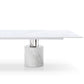 Whiteline Modern Living Geneva Dining Table Cylinder - DT1640