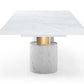 Whiteline Modern Living Geneva Extra Large Dining Table Cylinder - DT1640XL