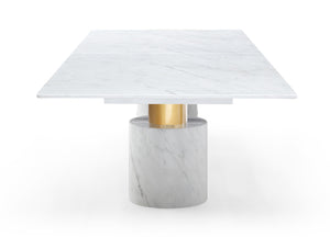 Whiteline Modern Living Geneva Extra Large Dining Table Cylinder - DT1640XL