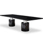 Whiteline Modern Living Geneva Extra Large Dining Table Cylinder - DT1640XL
