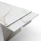 Whiteline Modern Living Georgia Extendable Dining Table - DT1930-WHT