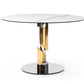 Whiteline Modern Living Gloria Round Dining Table - DT1935