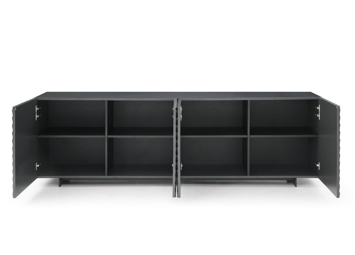Whiteline Modern Living Harper Buffet Large - SB1643L-DGRY - MyBBQDirect