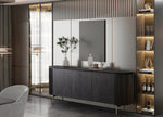 Whiteline Modern Living Heidi Buffet - SB1842-BLK - MyBBQDirect