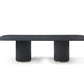 Whiteline Modern Living Heidi Dining Table - DT1842-BLK