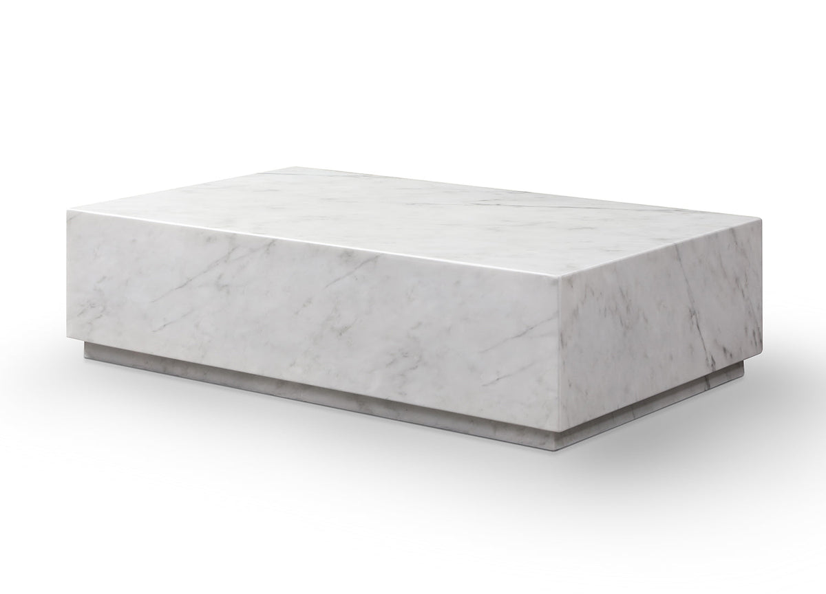 Whiteline Modern Living Iris Rectangle Coffee Table - CT1927R - MyBBQDirect