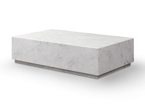 Whiteline Modern Living Iris Rectangle Coffee Table - CT1927R - MyBBQDirect