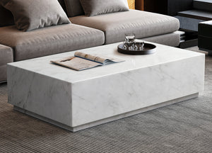 Whiteline Modern Living Iris Rectangle Coffee Table - CT1927R - MyBBQDirect