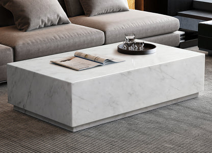 Whiteline Modern Living Iris Rectangle Coffee Table - CT1927R - MyBBQDirect
