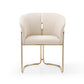 Whiteline Modern Living Jolie Dining Armchair - DAC1923-BEI