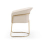 Whiteline Modern Living Jolie Dining Armchair - DAC1923-BEI