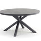 Whiteline Modern Living Kassey Round Outdoor Dining Table - DT1835-DGRY