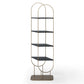 Whiteline Modern Living Koda Oval Bookshelf - DI1936